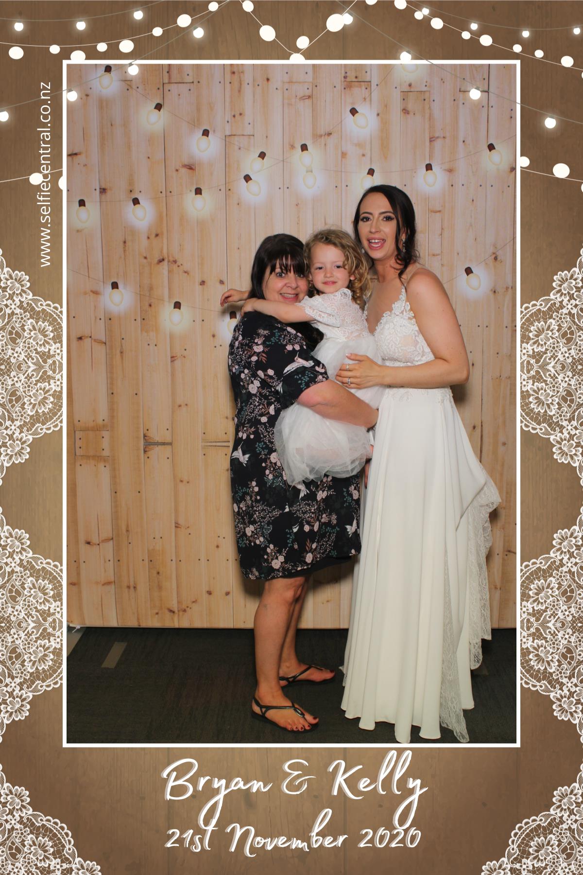 Bryan & Kelly's wedding | View more photos from the event at gallery.photobooth.co.nz/u/SelfieCentral/Bryan-Kellys-wedding
